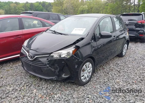 2017 Toyota Yaris Le from USA, damaged, VIN VNKKTUD30HA074253